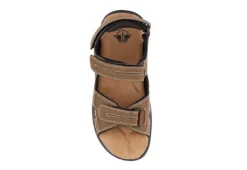 Dockers Mens Newpage Outdoor Sandals - Dark Tan -Outlet Step In Style Store US 01 502564 04