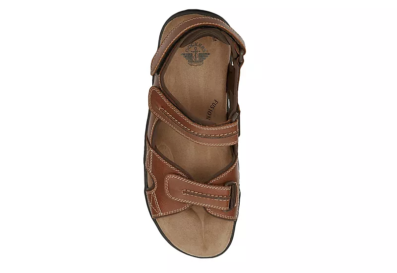 Dockers Mens Newpage Outdoor Sandals - Rust 5 Dockers Mens Newpage Outdoor Sandals - Rust - Image 5