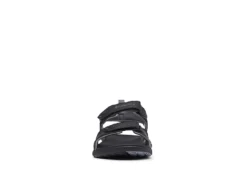 Columbia Mens Ankle Strap Outdoor Sandal - Black -Outlet Step In Style Store US 01 502669 02