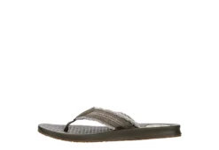 Margaritaville Mens Rag Time Flip Flop Sandal - Dark Brown -Outlet Step In Style Store US 01 502724 03