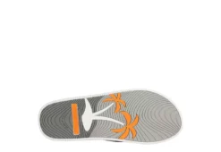 Margaritaville Mens Palm Flip Flop Sandal - Grey -Outlet Step In Style Store US 01 502736 06