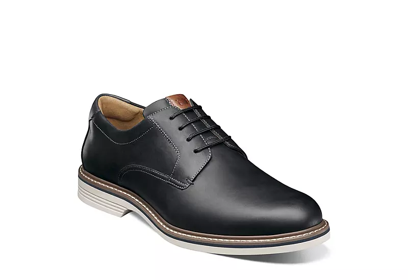 Florsheim Mens Norwalk Plain Toe Oxford - Black 1 Florsheim Mens Norwalk Plain Toe Oxford - Black