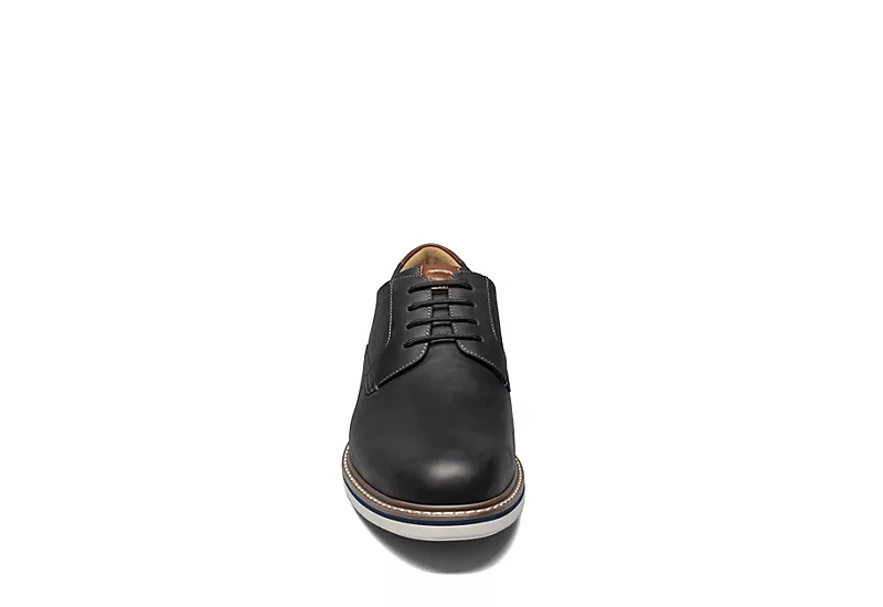 Florsheim Mens Norwalk Plain Toe Oxford - Black 3 Florsheim Mens Norwalk Plain Toe Oxford - Black - Image 3