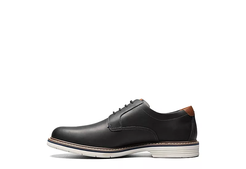 Florsheim Mens Norwalk Plain Toe Oxford - Black 4 Florsheim Mens Norwalk Plain Toe Oxford - Black - Image 4