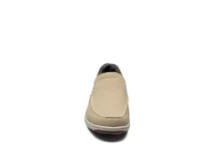 Florsheim Mens Lakeside Canvas Moc Toe Slip On Oxford - Sand -Outlet Step In Style Store US 01 502786 02