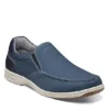Florsheim Mens Lakeside Canvas Moc Toe Slip On Oxford - Navy