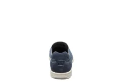 Florsheim Mens Lakeside Canvas Moc Toe Slip On Oxford - Navy -Outlet Step In Style Store US 01 502787 04