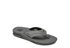 Reef Mens Fanning Flip Flop Sandal - Grey