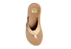 Reef Mens Santa Ana Flip Flp Sandal - Tan -Outlet Step In Style Store US 01 502822 02