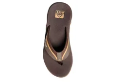 Reef Mens Anchor Flip Flop Sandal - Brown -Outlet Step In Style Store US 01 502843 02