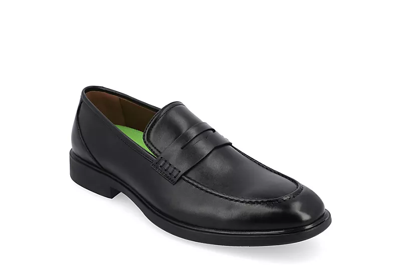 Vance Co Mens Keith Loafer Oxford - Black 1 Vance Co Mens Keith Loafer Oxford - Black