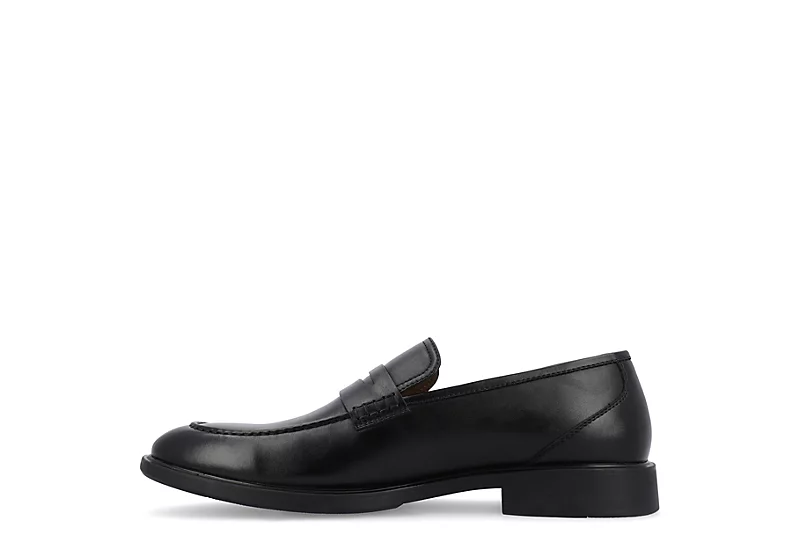 Vance Co Mens Keith Loafer Oxford - Black 4 Vance Co Mens Keith Loafer Oxford - Black - Image 4