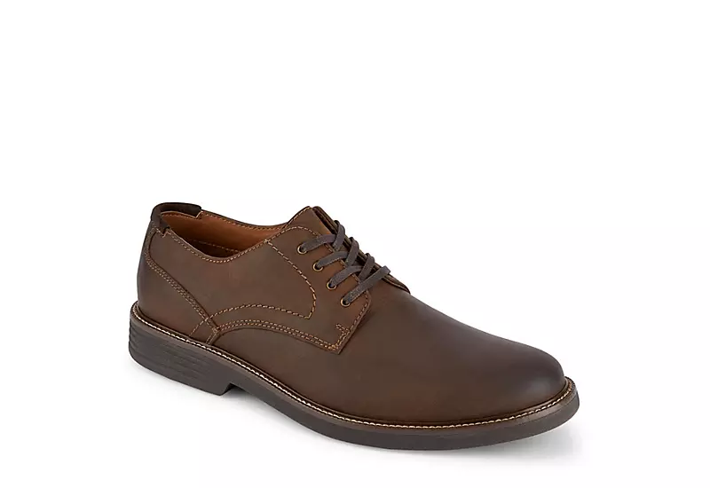 Dockers Mens Parkway Oxfords - Dark Brown 1 Dockers Mens Parkway Oxfords - Dark Brown