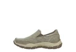 Skechers Mens Respected Slip On Sneaker - Taupe -Outlet Step In Style Store US 01 510080 03