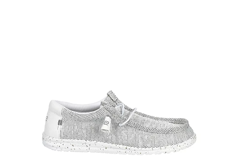Heydude Mens Wally Slip On Sneaker - White 2 Heydude Mens Wally Slip On Sneaker - White - Image 2
