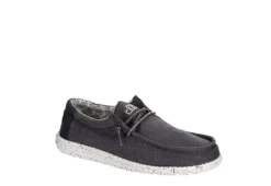 Heydude Mens Wally Slip On Sneaker - Navy