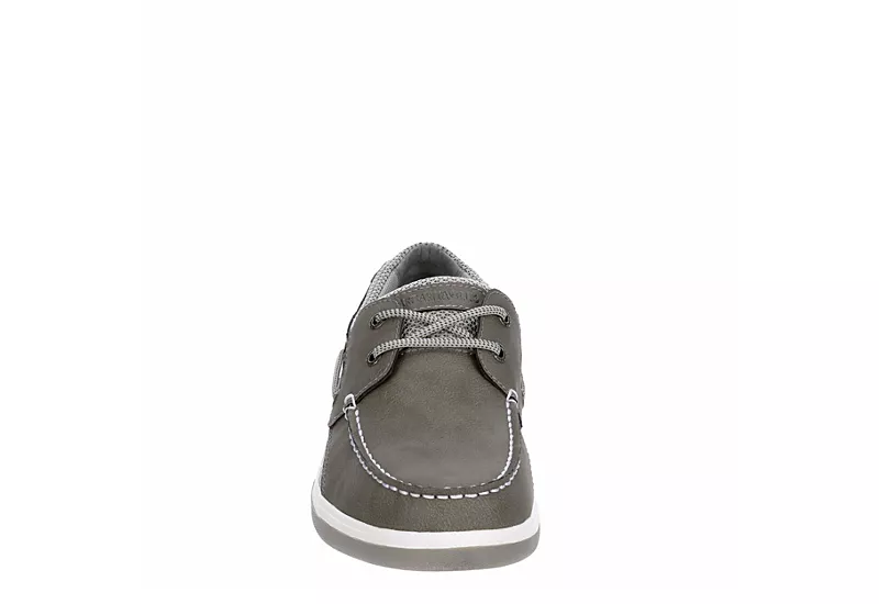 Margaritaville Mens Steady Boat Shoe - Grey 3 Margaritaville Mens Steady Boat Shoe - Grey - Image 3
