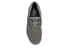 Margaritaville Mens Steady Boat Shoe - Grey 12 Margaritaville Mens Steady Boat Shoe - Grey -Outlet Step In Style Store US 01 520042 05