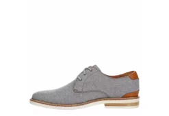 Florsheim Mens Highland Canvas Plain Toe Oxford - Grey -Outlet Step In Style Store US 01 521078 03