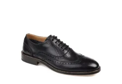 Outlet Step In Style Store 5 Thomas & Vine Mens Franklin Wingtip Oxford - Black