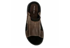 Restoration Mens Savannah Slide Sandal - Brown -Outlet Step In Style Store US 01 543001 05
