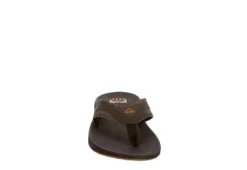 Reef Mens Fanning Flip Flop Sandal - Brown -Outlet Step In Style Store US 01 544010 02