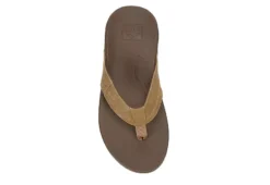 Reef Mens Cushion Spring Flip Flop Sandal - Brown 12 Reef Mens Cushion Spring Flip Flop Sandal - Brown -Outlet Step In Style Store US 01 544198 05