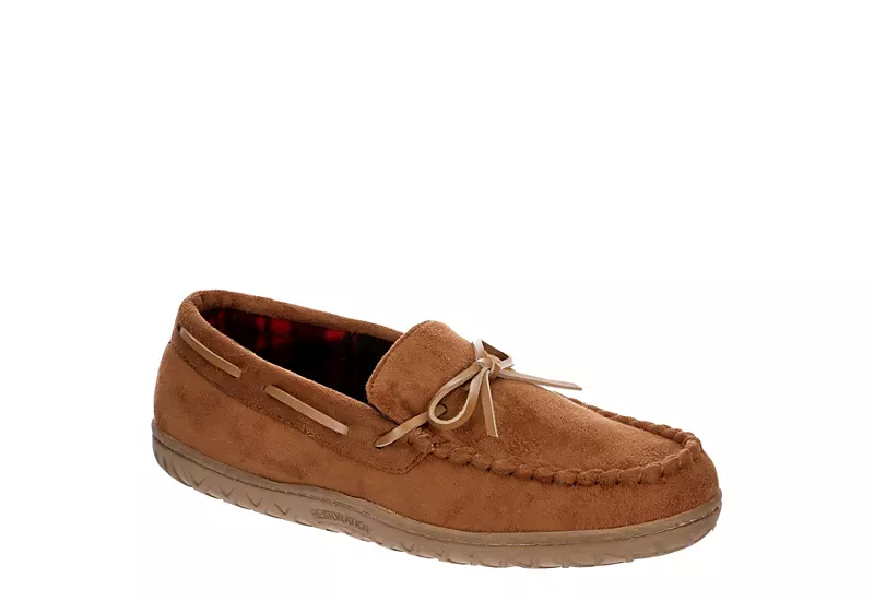 Restoration Mens Cabin Slipper - Tan 1 Restoration Mens Cabin Slipper - Tan