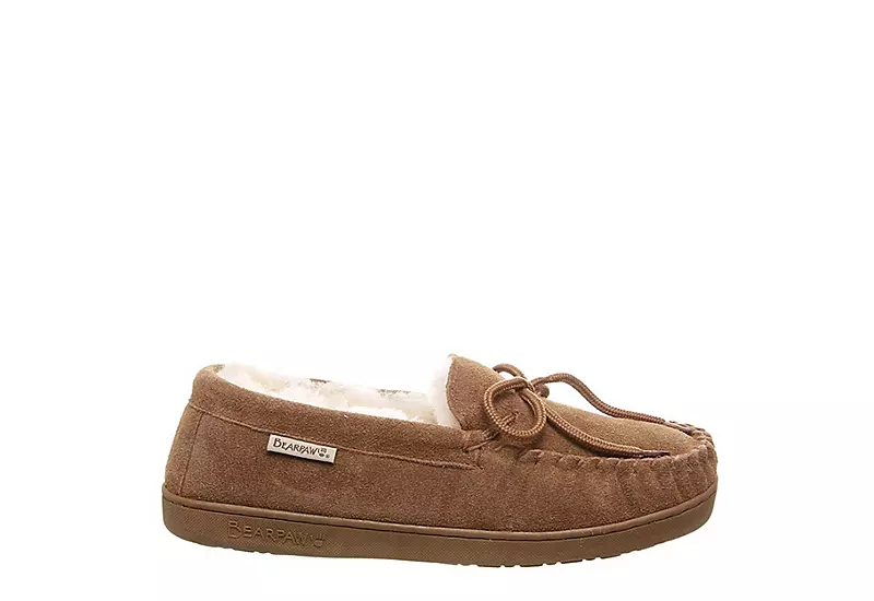 Bearpaw Mens Moc Ii Slipper - Tan 2 Bearpaw Mens Moc Ii Slipper - Tan - Image 2