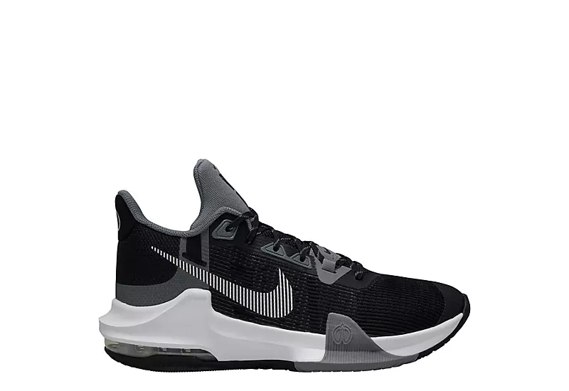 Nike Mens Air Max Impact 3 Basketball Shoe - Black 2 Nike Mens Air Max Impact 3 Basketball Shoe - Black - Image 2