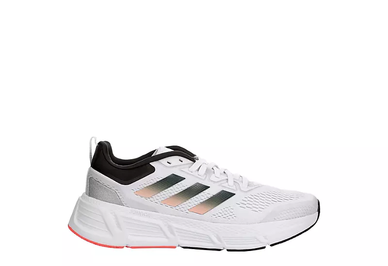 Adidas Mens Questar Running Shoe - White 2 Adidas Mens Questar Running Shoe - White - Image 2