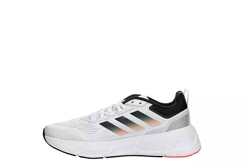 Adidas Mens Questar Running Shoe - White 4 Adidas Mens Questar Running Shoe - White - Image 4