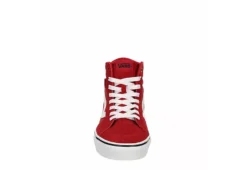 Vans Mens Filmore High Top Sneaker - Red 9 Vans Mens Filmore High Top Sneaker - Red -Outlet Step In Style Store US 01 600672 02
