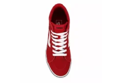 Vans Mens Filmore High Top Sneaker - Red 12 Vans Mens Filmore High Top Sneaker - Red -Outlet Step In Style Store US 01 600672 05