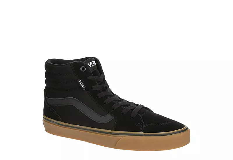 Vans Mens Filmore High Top Sneaker - Black 1 Vans Mens Filmore High Top Sneaker - Black