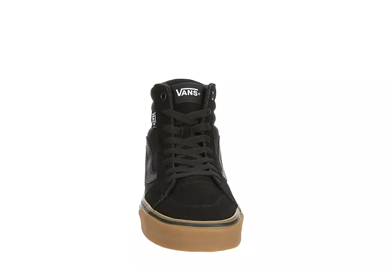 Vans Mens Filmore High Top Sneaker - Black 3 Vans Mens Filmore High Top Sneaker - Black - Image 3