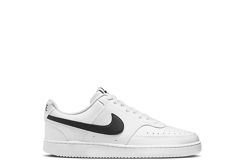 Nike Mens Court Vision Low Sneaker - White 1 Nike Mens Court Vision Low Sneaker - White