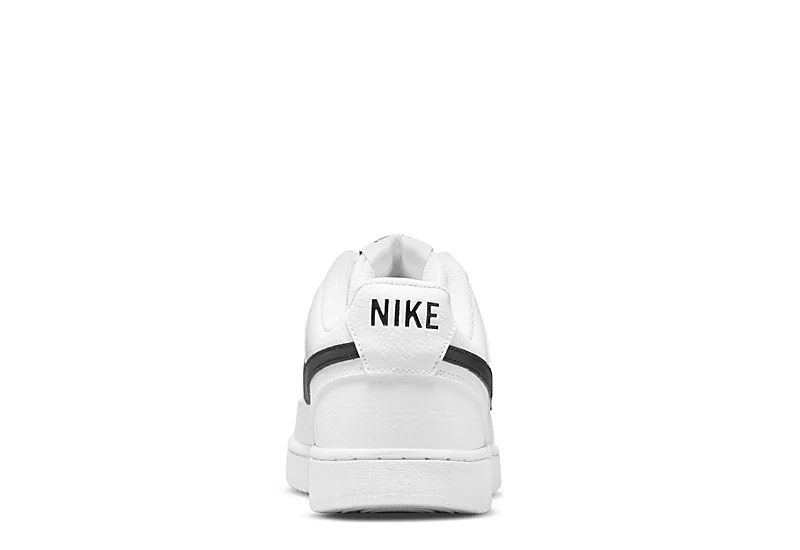 Nike Mens Court Vision Low Sneaker - White 4 Nike Mens Court Vision Low Sneaker - White - Image 4
