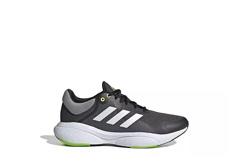 Adidas Mens Response Solar Running Shoe - Dark Grey 2 Adidas Mens Response Solar Running Shoe - Dark Grey - Image 2