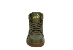 Puma Mens Rebound Rugged Sneaker Boot - Olive 9 Puma Mens Rebound Rugged Sneaker Boot - Olive -Outlet Step In Style Store US 01 600897 02