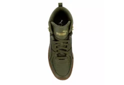 Puma Mens Rebound Rugged Sneaker Boot - Olive 12 Puma Mens Rebound Rugged Sneaker Boot - Olive -Outlet Step In Style Store US 01 600897 05