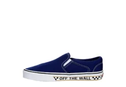 Vans Mens Asher Sneaker - Blue 10 Vans Mens Asher Sneaker - Blue -Outlet Step In Style Store US 01 600932 03