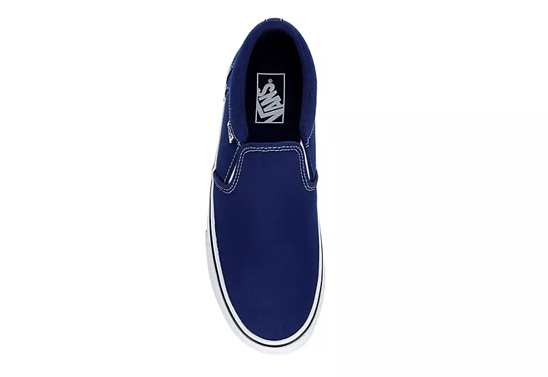 Vans Mens Asher Sneaker - Blue 6 Vans Mens Asher Sneaker - Blue - Image 6