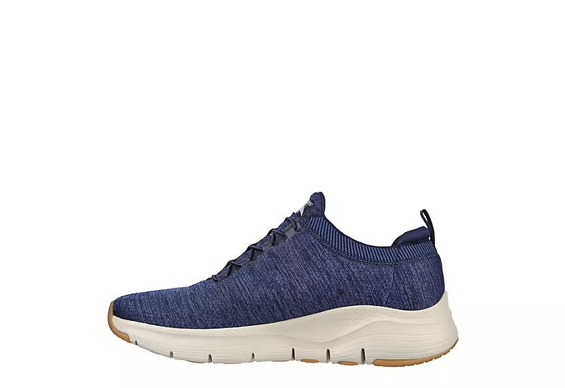 Skechers Mens Arch Fit - Navy 3 Skechers Mens Arch Fit - Navy - Image 3