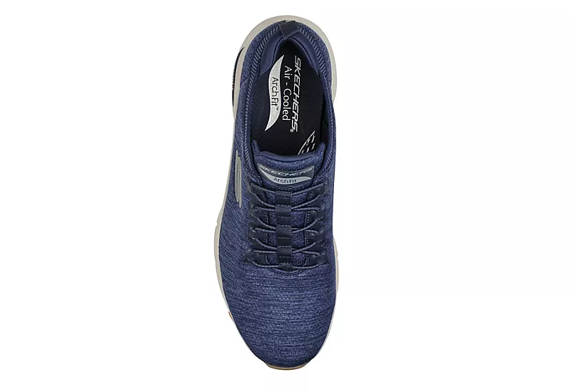 Skechers Mens Arch Fit - Navy 4 Skechers Mens Arch Fit - Navy - Image 4