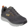 Skechers Mens Dlux Walker Commuter - Dark Grey