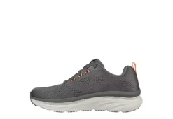 Skechers Mens Dlux Walker Commuter - Dark Grey -Outlet Step In Style Store US 01 600968 02