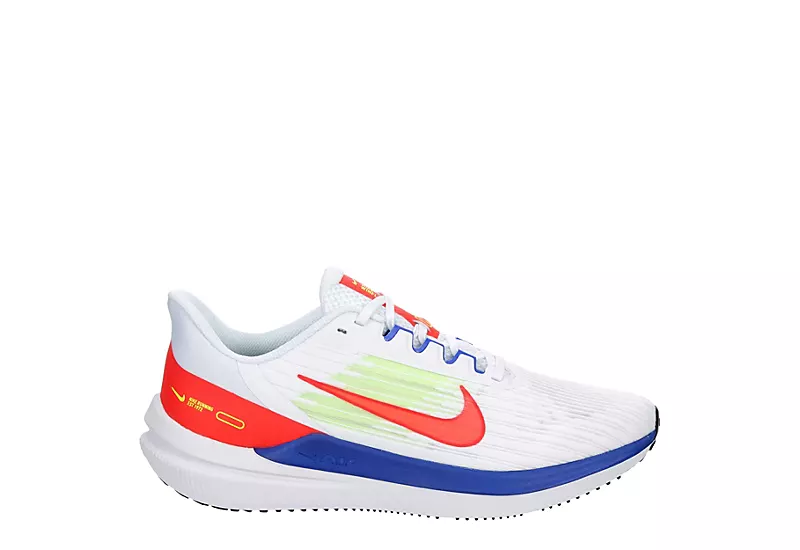 Nike Mens Air Winflo 9 Running Shoe - White 2 Nike Mens Air Winflo 9 Running Shoe - White - Image 2