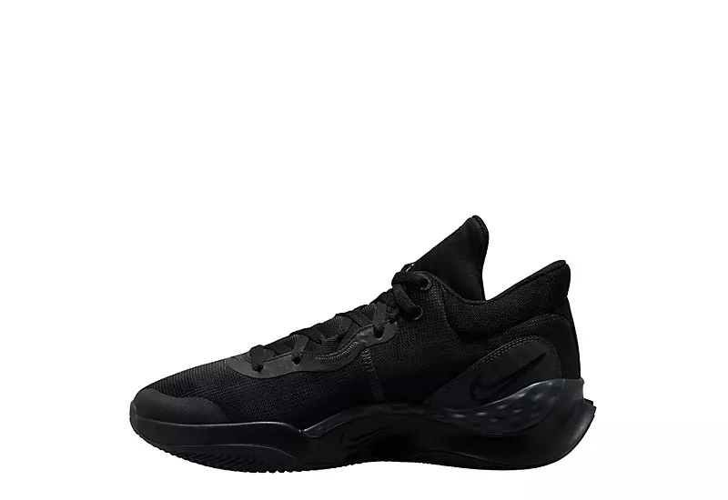 Nike Mens Renew Elevate 3 Basketball Shoe - Black 3 Nike Mens Renew Elevate 3 Basketball Shoe - Black - Image 3