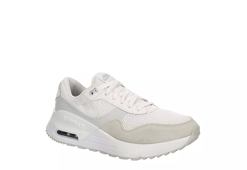 Nike Mens Air Max Systm Sneaker - White 1 Nike Mens Air Max Systm Sneaker - White